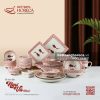 BST Ngư Vũ Hồng bát đĩa gốm sứ Bát Tràng nhà hàng khách sạn - Bát Tràng Horeca BST Ngư Vũ Hồng bát đĩa gốm sứ Bát Tràng nhà hàng khách sạn