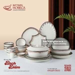 BST bát đĩa Bạch Diêm - Bát Tràng
