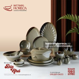 BST bát đĩa Địa Nhã - Bát Tràng