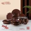 BST bát đĩa Huyết Mộc - Bát Tràng