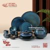 BST bát đĩa Lam Dạ - Bát Tràng