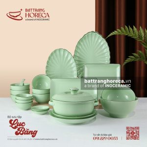 BST bát đĩa Lục Băng - Bát Tràng