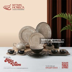 BST bát đĩa Mộc Viêm - Bát Tràng