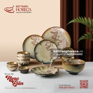 BST bát đĩa Ngọc Liên - Bát Tràng