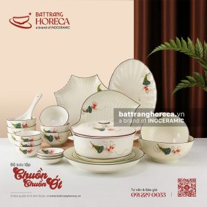 Bộ sưu tập bát đĩa Chuồn Chuồn Ớt