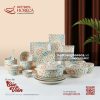 Bộ sưu tập bát đĩa Cúc Biên Bát Tràng