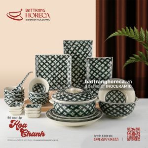 Bộ bát đĩa Hoa Chanh