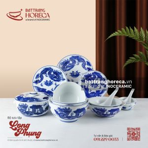 Bộ sưu tập bát đĩa Long Phụng Bát Tràng