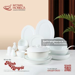 BST bát đĩa Minh Nguyệt - Bát Tràng