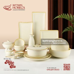 Bộ sưu tập bát đĩa Mộc Sa