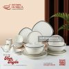 BST bát đĩa Tịnh Tuyến - Bát Tràng
