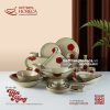 BST bát đĩa Yên Hồng - Bát Tràng