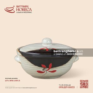 Âu (thố) cơm 17 x 16cm – Hạ Liên