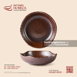 Bát cắt – Huyết Mộc – Men hoả biến