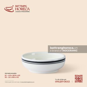 Bát (chén) chấm Nhật - Tịnh Tuyến - Men ngà