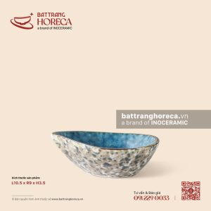 Bát (chén) chấm giọt nước 10,5 x 9cm - Tinh Vân