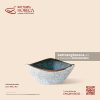Bát (chén) chấm tam giác 8cm - Lam Hải - Bát Tràng Horeca Bát (chén) chấm tam giác 8cm - Lam Hải