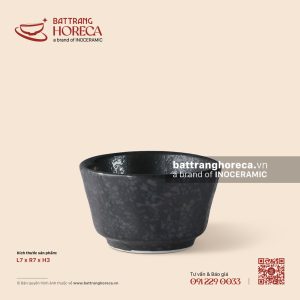 Bát (chén) chấm vát 7cm - Thiết Huyền