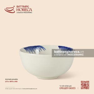 Bát (chén) cơm bầu 11cm - Hương Đồng - Men ngà
