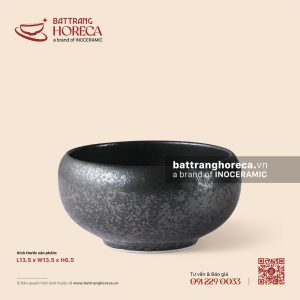 Bát (chén) cơm bầu đại 13,5cm - Thiết Huyền