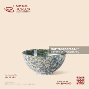 Bát (chén) mắm cao 9cm - Lam Hải