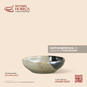 Bát (đĩa) gia vị hoa 10cm - Hạ Liên