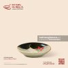 Bát (đĩa) gia vị oval hai (2) ngăn 10.5 x 9.5cm - Hạ Liên