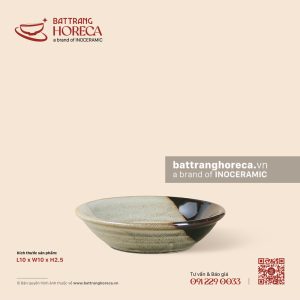 Bát (đĩa) gia vị tròn 10cm - Hạ Liên