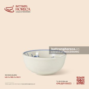 Bát (đĩa) mắm tròn 8.5cm - Ô Kê