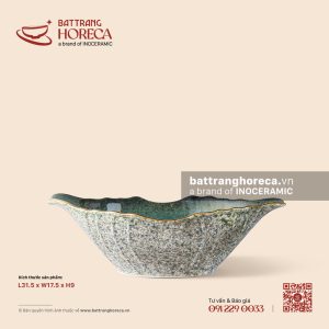 Bát gà 31,5 x 17,5cm - Lam Hải