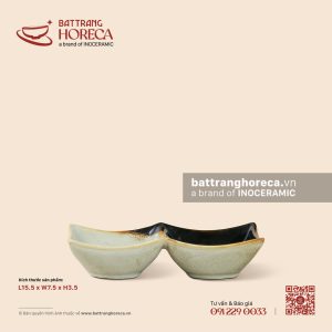 Bát mắm đôi 15.5 x 7.5cm - Hạ Liên