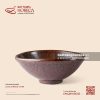Bát méo (bát Nhật) 21,5 x 19,5cm - Huyết Mộc