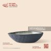 Bát quả xoài 19,5 x 14,5cm - Băng Dạ - Men hoả biến