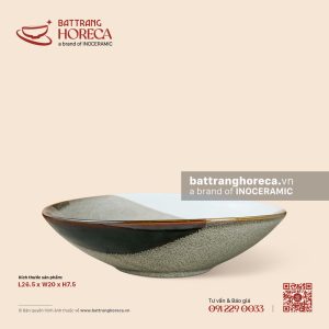 Bát salad thuyền 26.5 x 20cm - Địa Nhã
