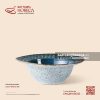 Bát sâu vành cườm 18cm - Lam Hải - Bát Tràng Horeca Bát sâu vành cườm 18cm - Lam Hải