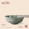 Bát sâu vành cườm 18cm - Mộc Lâm - Men hoả biến