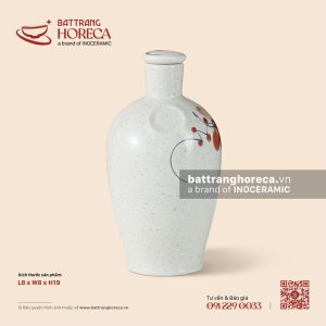 Bình (nậm) rượu H19 - Hoa Ban