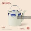 Bộ ấm tích 1,25 lít - Hương Đồng - Men ngà