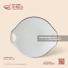 Chảo hai tai 25,5 x 22cm - Tịnh Tuyến - Men ngà