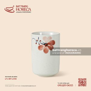 Cốc trụ 7cm - Hoa Ban