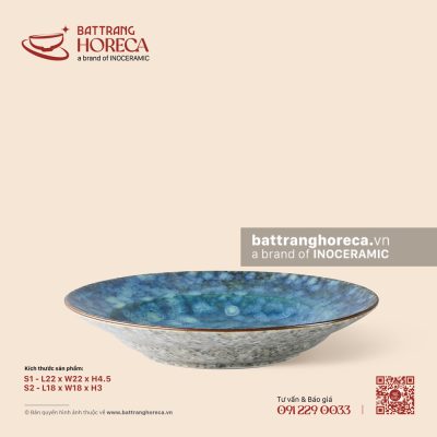 Đĩa 2 lá sâu lòng – Tinh Vân – Men hoả biến