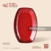 Đĩa bầu dục (oval) bo cạnh 22 x 15cm - Bát Tràng Horeca Đĩa bầu dục (oval) bo cạnh 22 x 15cm