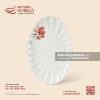 Đĩa bầu dục (oval) múi - Hoa Ban