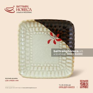 Đĩa bích quy 22cm - Hạ Liên