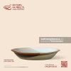 Đĩa cá bầu dục sâu lòng 45 x 24cm - Địa Nhã