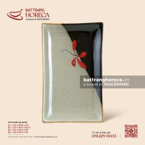Đĩa chữ nhật - Hạ Liên