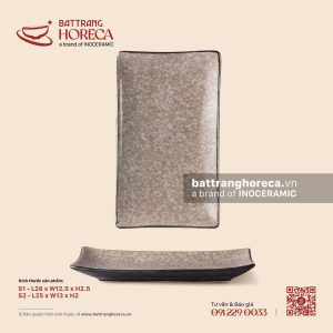 Đĩa chữ nhật ảo - Mộc Viêm - Men hoả biến