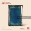 Đĩa chữ nhật thành cao 22,5 x 15cm - Lam Hải