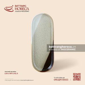 Đĩa dài sâu lòng 30 x 11.5cm - Địa Nhã