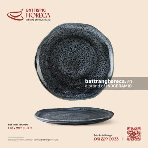 Đĩa dẹp méo - Huyền Dạ - Men hoả biến